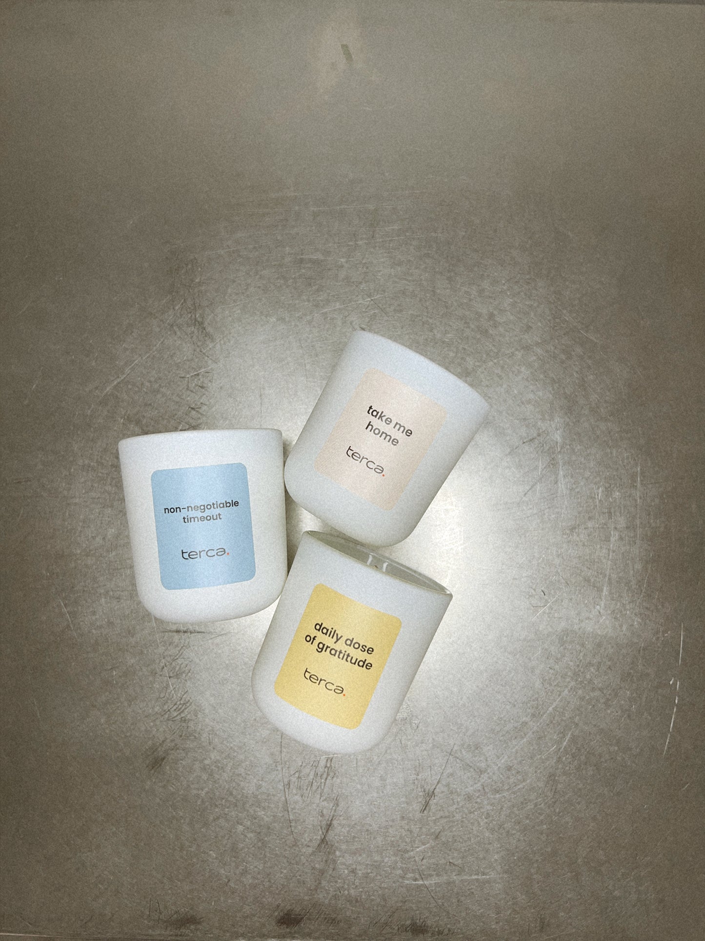 The Terca Mini Candle Set