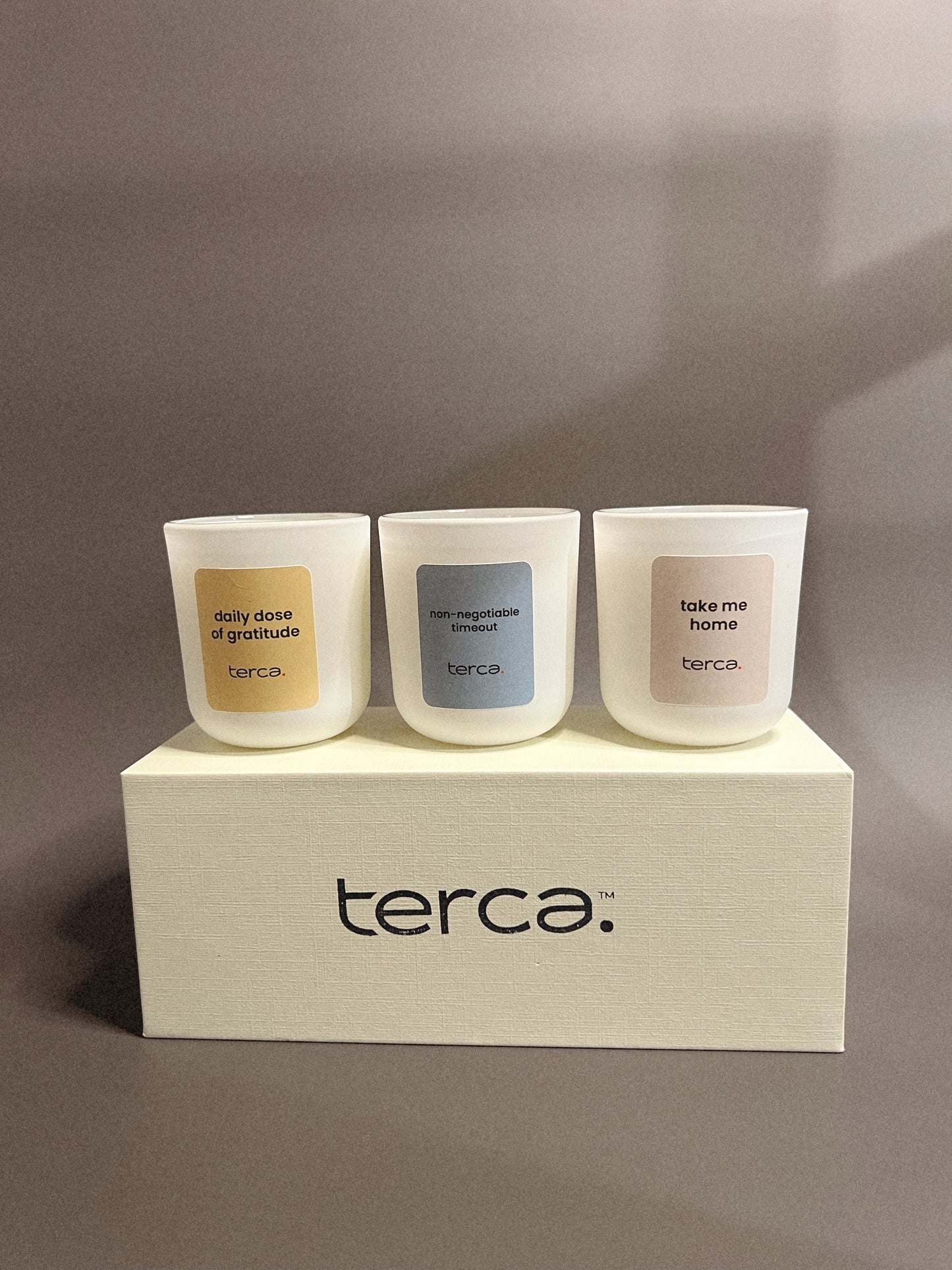 The Terca Mini Candle Set