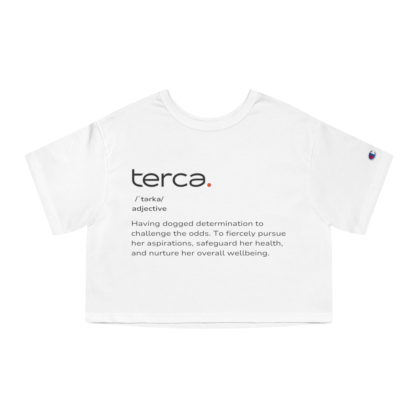 Terca Definition Cropped T-Shirt