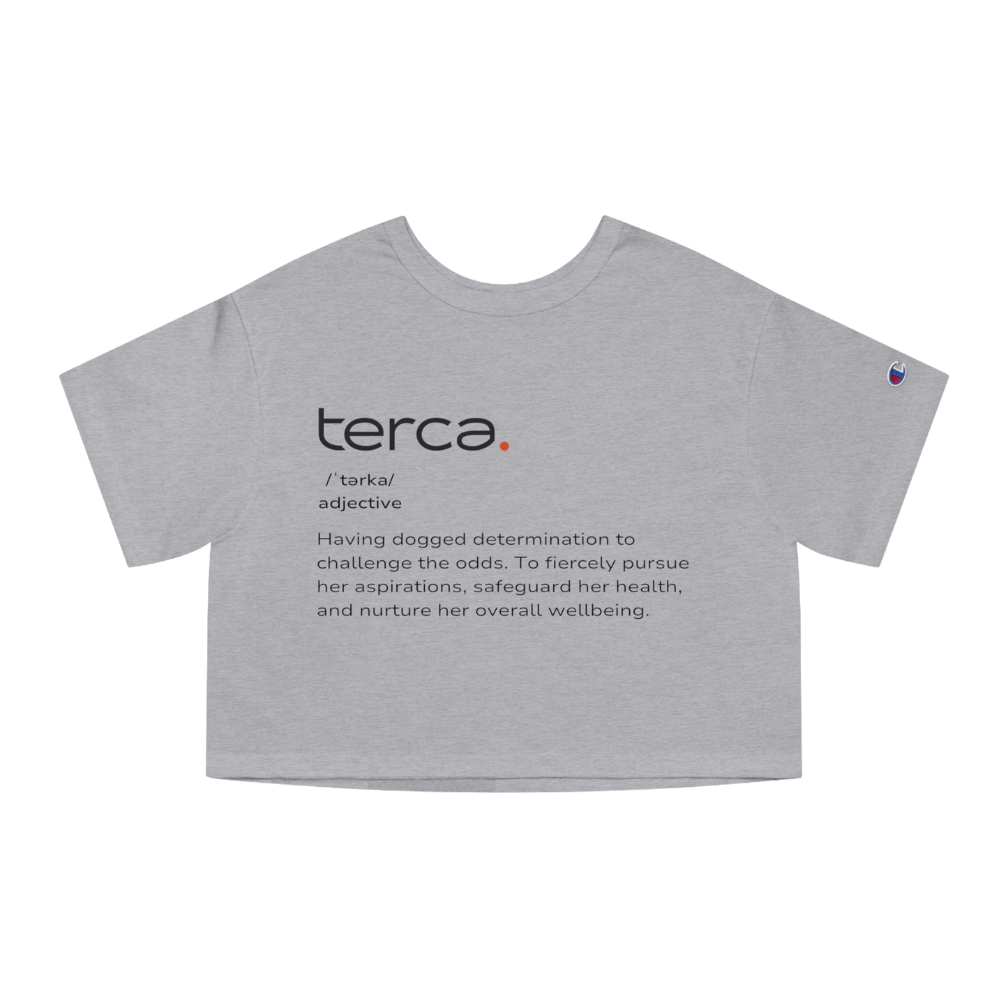 Terca Definition Cropped T-Shirt