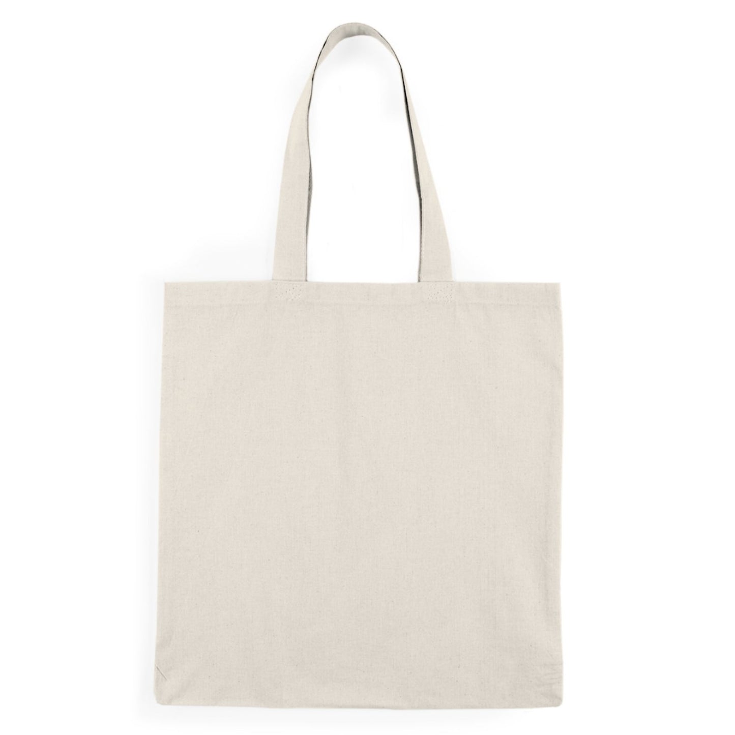 Natural Tote Bag - Orange