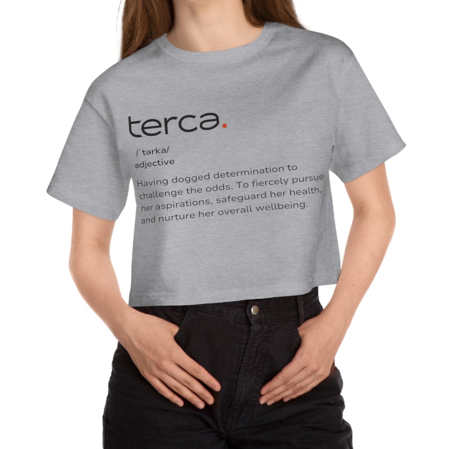 Terca Definition Cropped T-Shirt