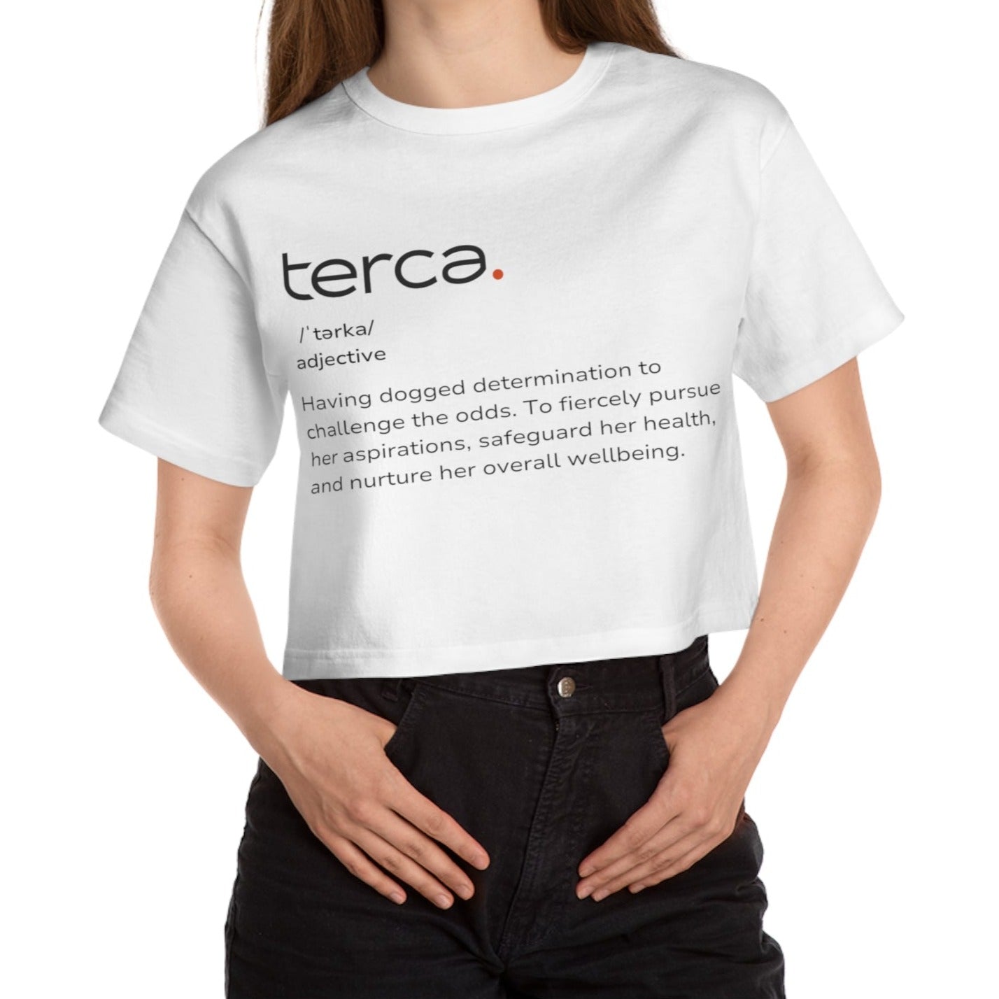 Terca Definition Cropped T-Shirt