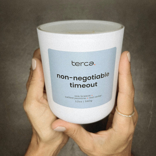 Non-Negotiable Timeout - Scented Candle